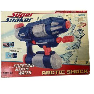 NERF Super Soaker Arctic Shock Add Ice Water Gun Hasbro New in Open Box